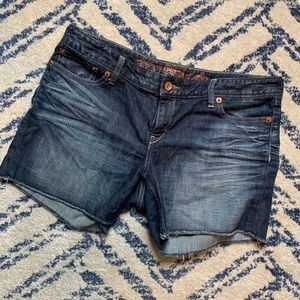 Express denim shorts size 12